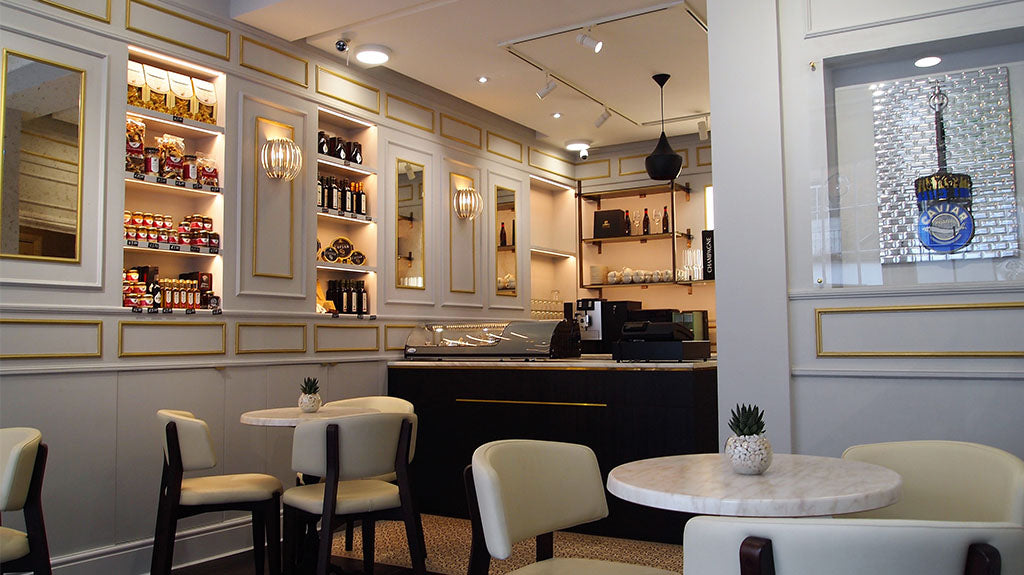 Unser erster Shop in Marylebone in London