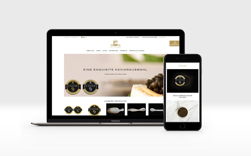 Attilus Neue Website