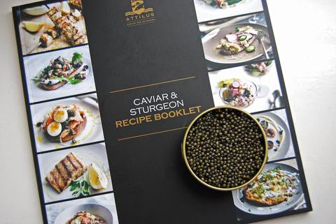 Neues Rezept-Büchlein für Stör- und Kaviarrezepte